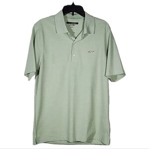 💙GREG Norman Tasso Elba Men's M Green Short Sleeve